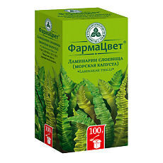 Laminārija jūras kāposti, kaltēta,sasmalcināta 100 g