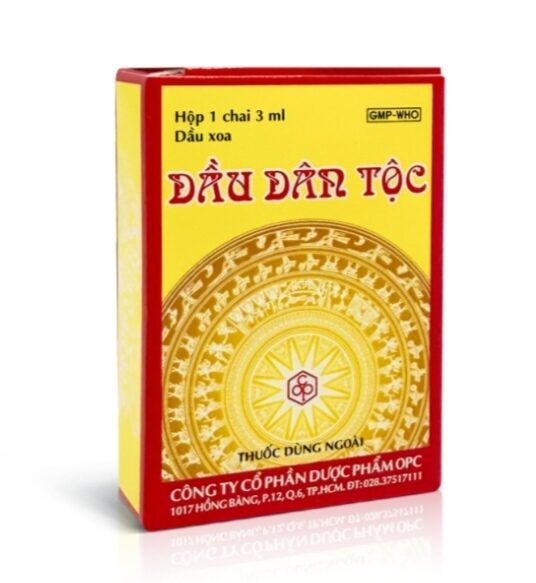 Dau Dan Toc (šķidrais balzāms zvaigznīte), kosmētiskā eļļa, 3 ml-OPC