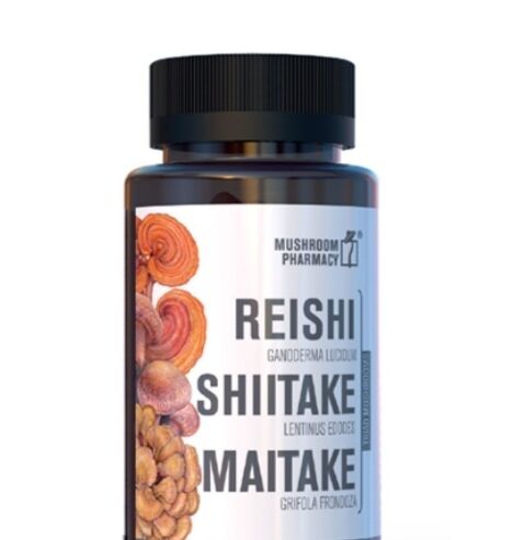 Reishi+shiitake+maitake 60 kapsulas