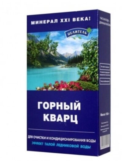 Kalnu kvarcs dabīgs ūdens filtrs 150 g