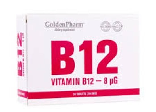 Vitamins B12 30 kap