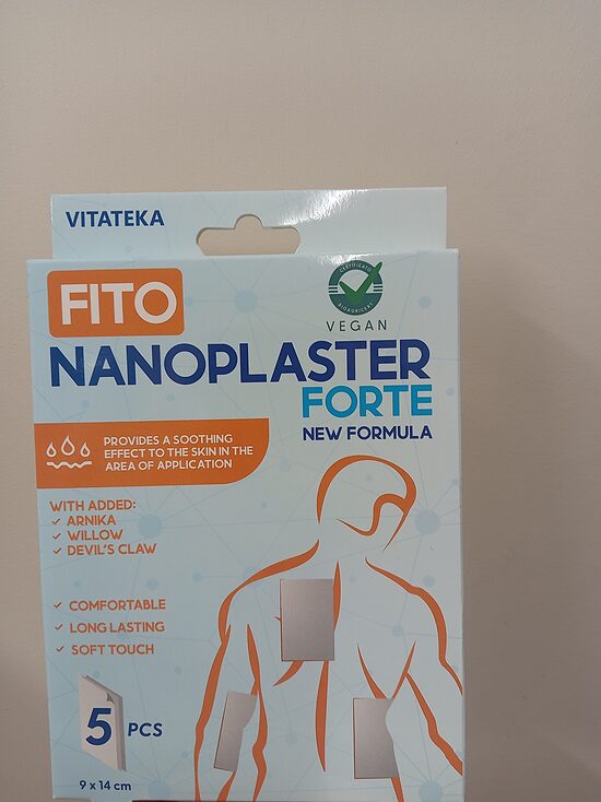 Vitateka Fito nano plāksteris Forte, 5 gab. 