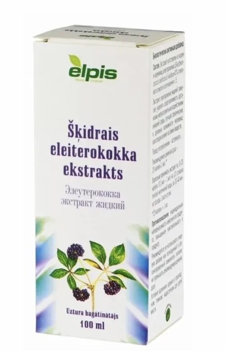 Šķidrais Eleiterokokka Ekstrakts, 100 Ml