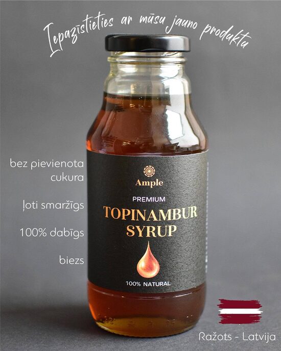 Topinambūra sīrups 420 ml