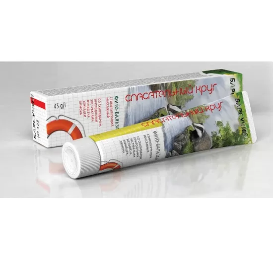 SPASATELNIJ KRUG Āpšu fito-balzams muskuļiem, 45g