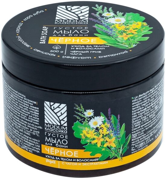 Biezās pirts ziepes MODUM KLASIKA DARVAS 500 ml