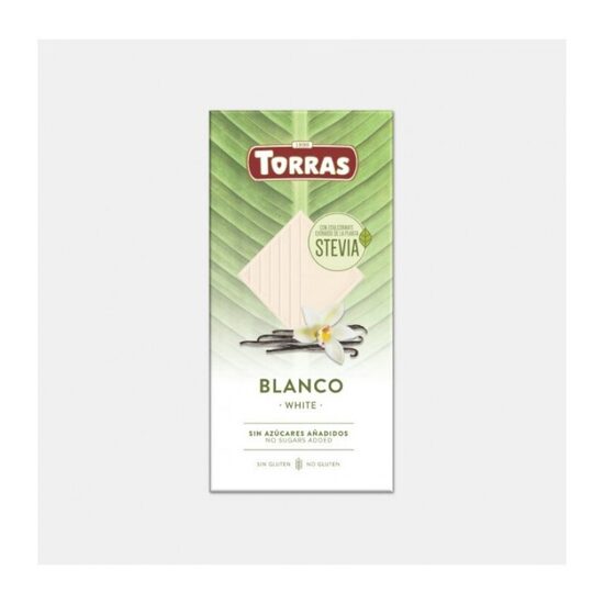Белый шоколад, Torras Stevia, 100 г