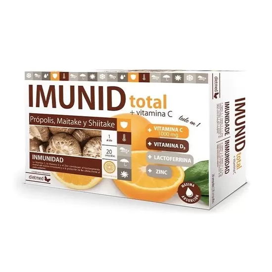 Imunid total 20 ampulas