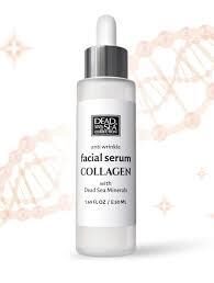 DEAD SEA COLLECTION Collagen Pretgrumbu sejas serums ar kolagēnu un Nāves jūras minerāliem, 50 ml