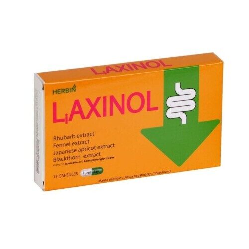 Laxinol zarnu komforta gremošanas nakts/ 15 kaps.