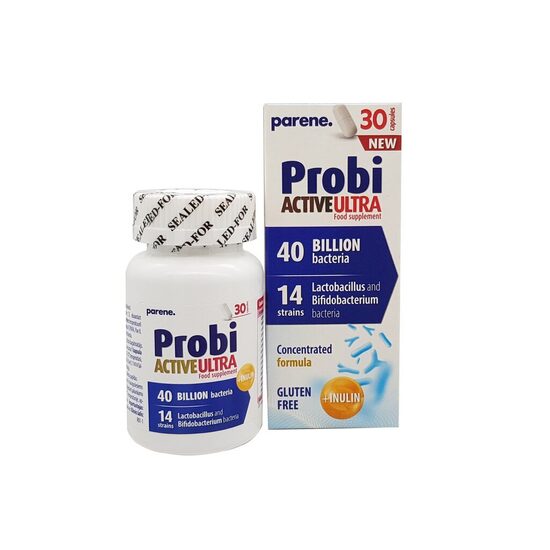 Probi ActiveULTRA parene., 30 капсул (14 штаммов бактерий Lactobacillus и Bifidobacterium)