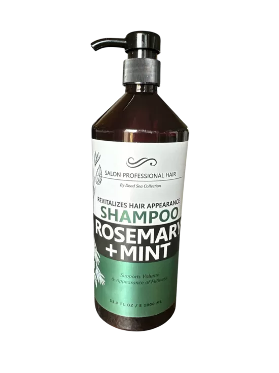 DEAD SEA COLLECTION Rosemary & Mint Minerālu šampūns ar Nāves jūras minerāliem, rozmarīnu un piparmētru, 1 l