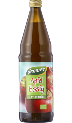 Ābolu etiķis, nefiltrēts, 5% skābe 750 ml