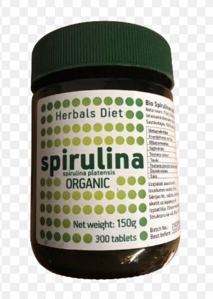 SPIRULINA ORGANIC Herbals 300 tablets