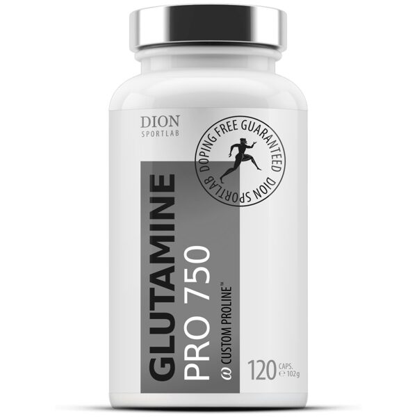 GLUTAMINE PRO 750 GlutaPro™ L-Glutamīna komplekss kapsulās 120kaps