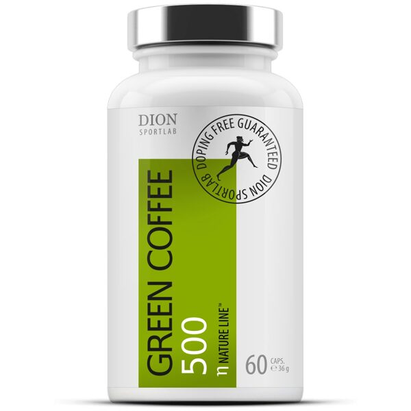 GREEN COFFEE 500 Zaļo kafijas pupiņu ekstrakts 60kaps