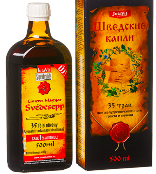 Шведские капли Jutavit