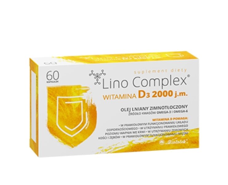 LINO COMPLEX® VITAMIN D3 2000 IE 60 капсул