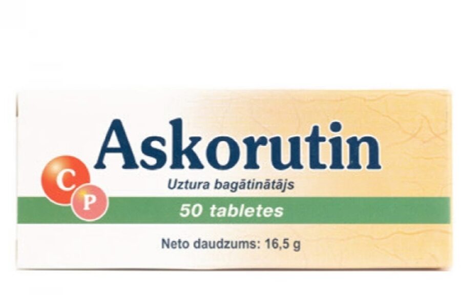 Askorutin, 50 таблеток