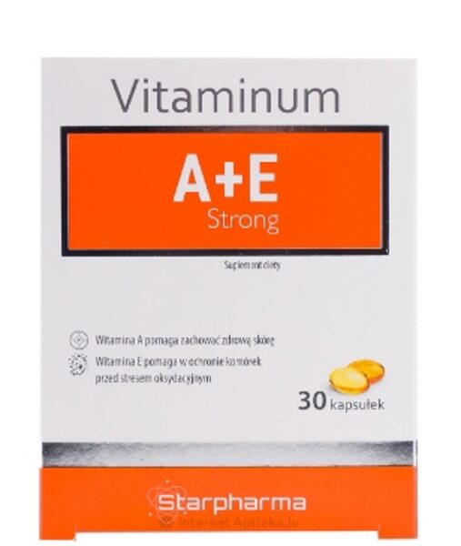 Vitamīni A+E 30 kapsulas 