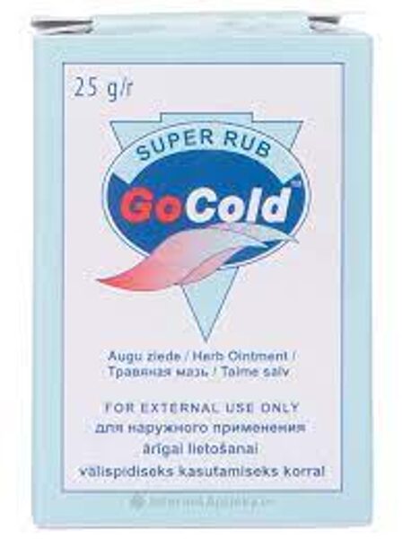 Go Cold Super мазь, 25 г