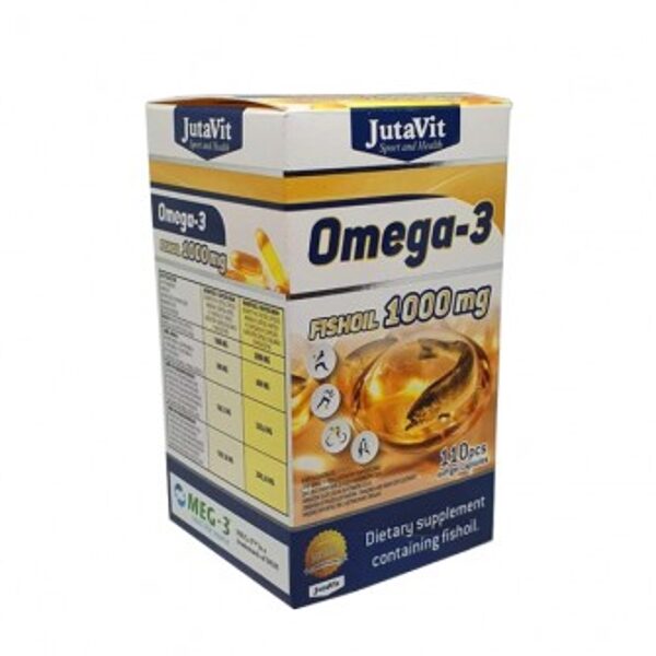 JutaVit Omega3 1000mg, 110 kapsuls