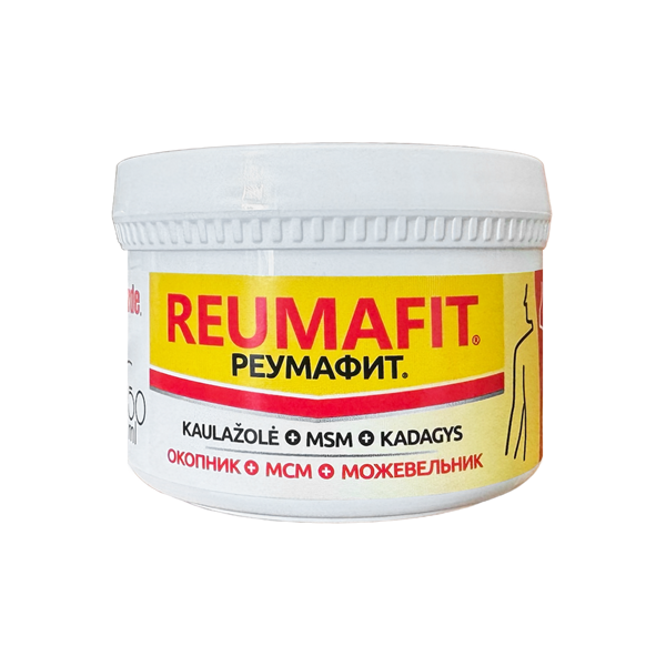 Virde reumafit gēls locītavām ar kadiķa ekstraktu un MSM 250 ml