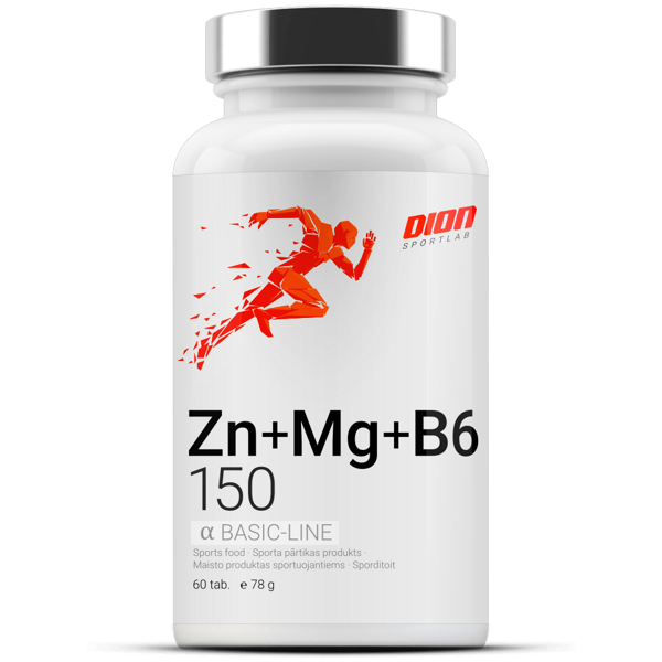 Zn-Mg-B6 150 Цинк + Магний + витамин B6 120 tab.
